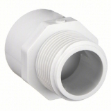 Adapter, 1" x 1", Slip x MPT, Sch 40 PVC